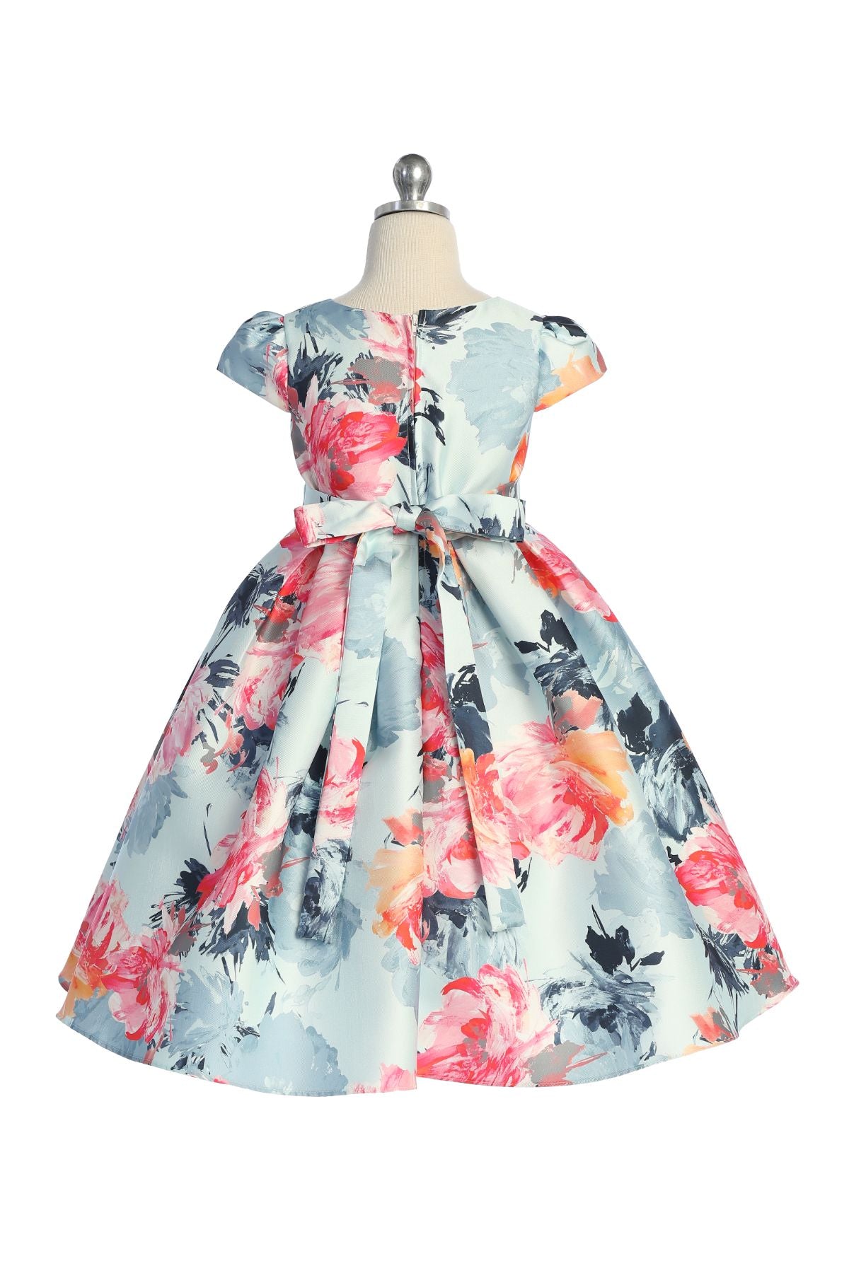Watercolor Mikado Dress