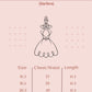 Lace V Back Bow Plus Size Dress w/ Mesh Pearl Trim